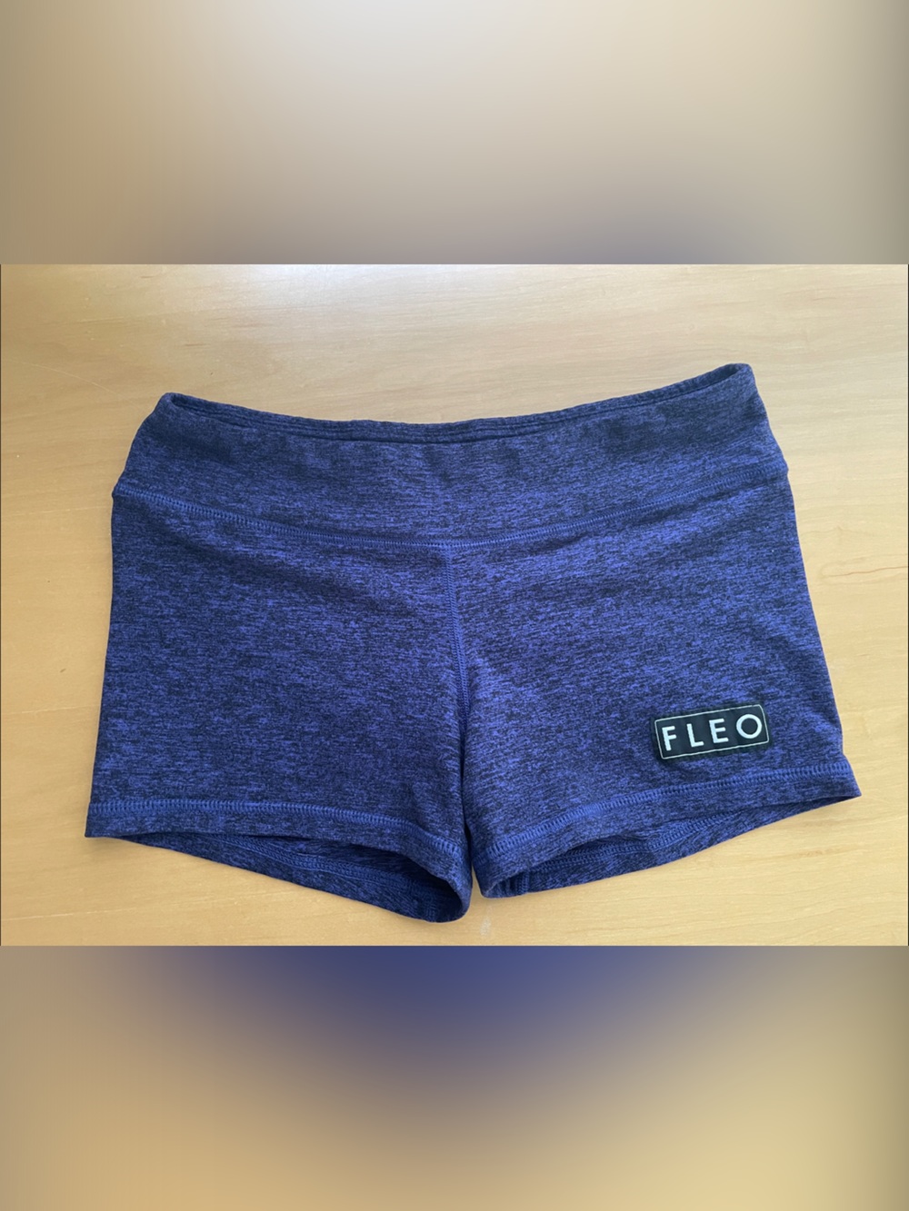 Fleo Heathered Purple Performance Shorts